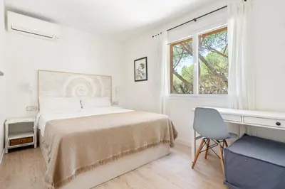 Cama o camas de una habitación en WELCS APARTAMENTO 165 PDA con piscina
