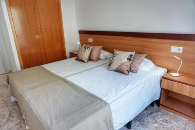 Cama o camas de una habitación en CBN Apartments