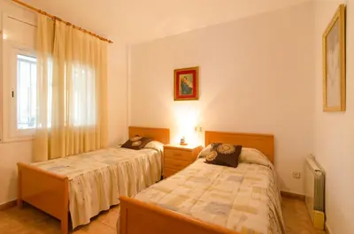 Cama o camas de una habitación en Club Villamar - Manoli