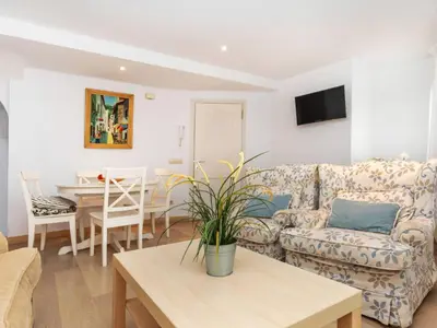 Zona de estar de Apartment Gregal by Interhome
