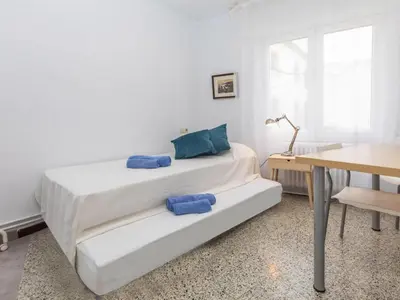 Cama o camas de una habitación en Apartment Gregal by Interhome
