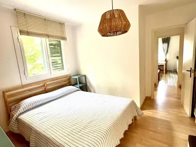 Cama o camas de una habitación en Sa Riera 29