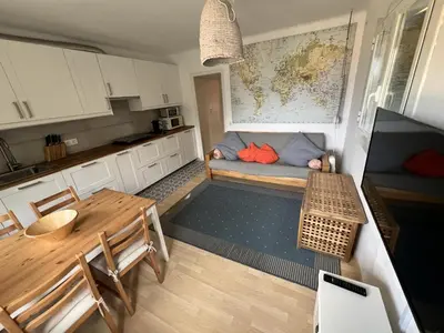 Una cocina o zona de cocina en Sa Riera 29