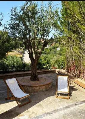 Paisaje cerca de esta villa