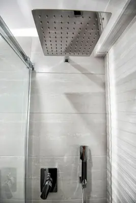Un baño de Amazimg apartment at 200m from the beach