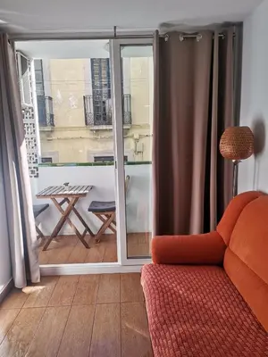 Zona de estar de Apartamento centrico en Calella