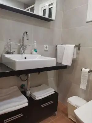 Un baño de Apartamento centrico en Calella