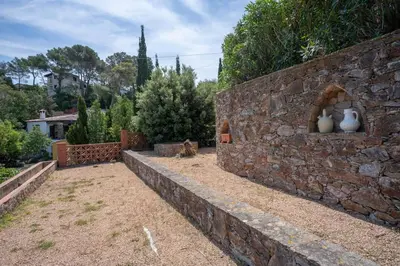 Jardín al aire libre en Picasso Mountain View Begur