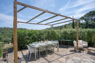 Paisaje cerca de esta villa
