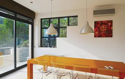 Zona de estar de Lovely Home In Santa Susanna With Wifi