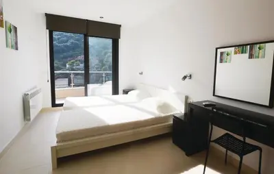 Cama o camas de una habitación en Lovely Home In Santa Susanna With Wifi