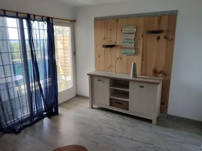 Plano de Apartment 3 minutes from the beach and train station on foot