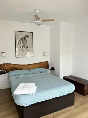 Cama o camas de una habitación en Precioso Duplex en Cala Salionç Tossa de Mar
