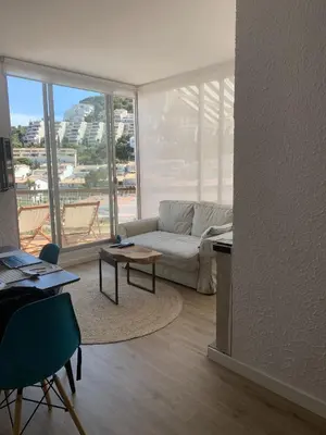 Zona de estar de Precioso Duplex en Cala Salionç Tossa de Mar