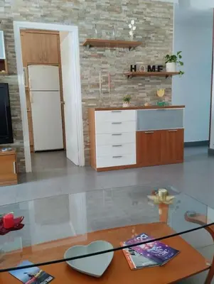 Una cocina o zona de cocina en Precioso apartamento equipado
