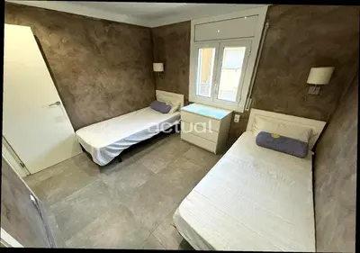 Cama o camas de una habitación en Edelweiss N5