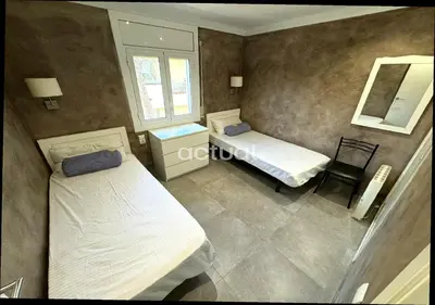 Cama o camas de una habitación en Edelweiss N5