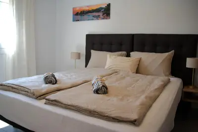 Cama o camas de una habitación en Villa de Gracia Casa 4