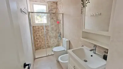 Un baño de Casa Blanca