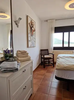 Cama o camas de una habitación en Villa de Gracia Casa 2