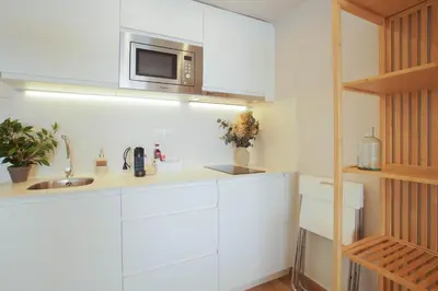 Una cocina o zona de cocina en Lemon Beach Boutique Studio