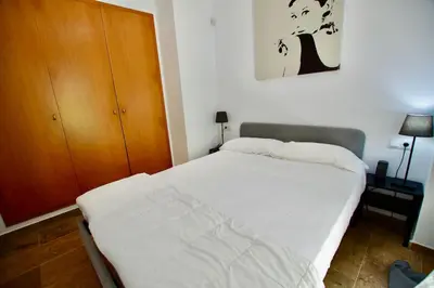 Cama o camas de una habitación en V&V LLORET- Apartamento Bella