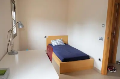 Cama o camas de una habitación en House in Girona - Empordà