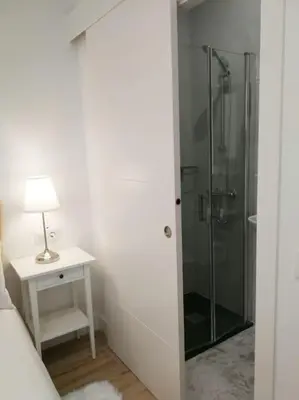 Un baño de Habitación Sa Palomera con baño privado a 2 min del mar