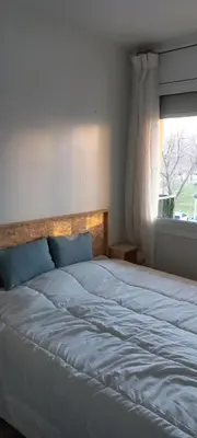 Cama o camas de una habitación en Apartament Platja d'Aro