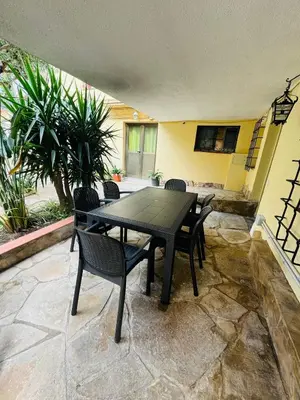 Zona de estar de Piso con jardín, de Playa Fenals