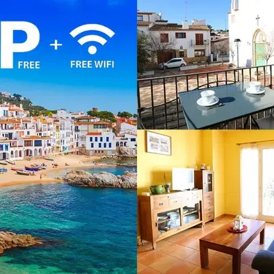 Apartament Antic Plankton - Calella Palafrugell - Free Parking