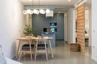 Una cocina o zona de cocina en Flateli Lorenzana 35 A
