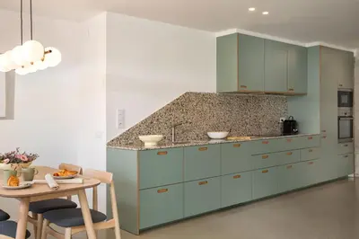 Una cocina o zona de cocina en Flateli Lorenzana 35 B