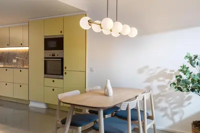 Una cocina o zona de cocina en Flateli Lorenzana 35 C