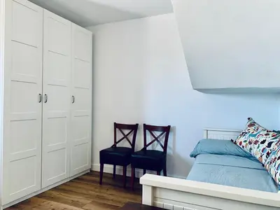 Cama o camas de una habitación en Hauzify I Casa Gaditana
