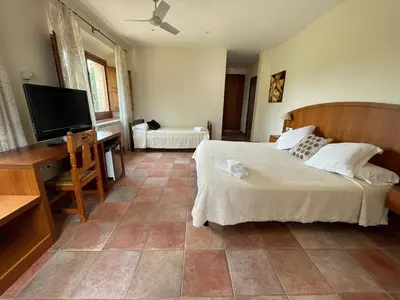 Cama o camas de una habitación en Mas Duc