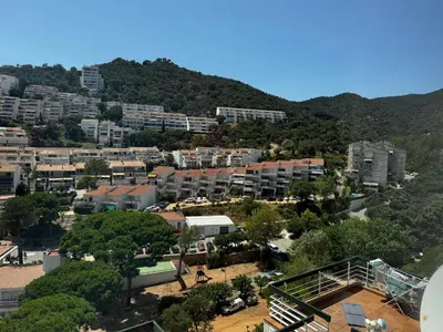 Vista general de una montaña o vista desde el apartamento