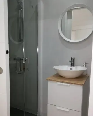 Un baño de Moderno Loft a 2 minutos de la playa, en pleno centro histórico