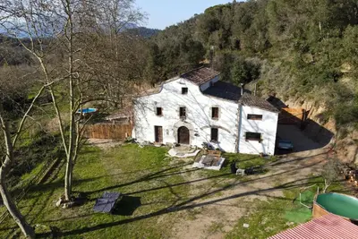 Paisaje cerca of this country house