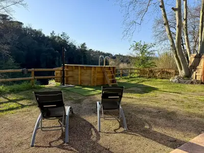 Paisaje cerca of this country house