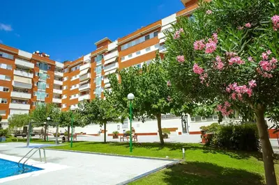 Piscina en o cerca de AL46 - Apartamento moderno playa Fenals