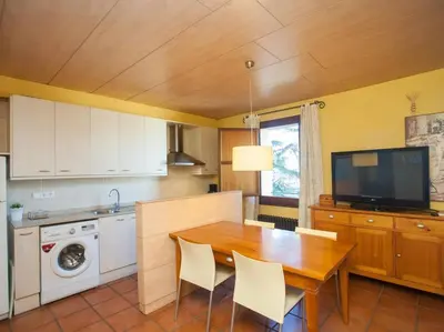 Una cocina o zona de cocina en El Atico de la Muralla en el Centro de Girona