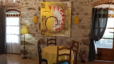Zona de estar de Casa turistica platja d'aro 2