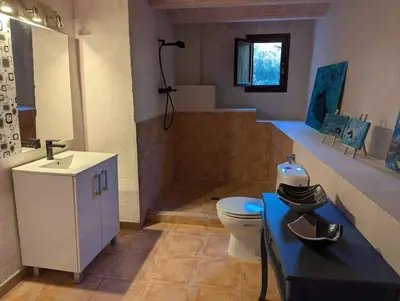 Una cocina o zona de cocina en Begur Estudi en finca per a 4p Piscina Privada