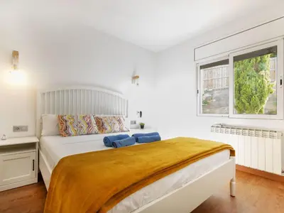 Cama o camas de una habitación en Holiday Home Can Pau by Interhome