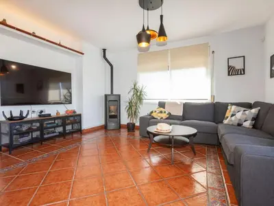 Zona de estar de Holiday Home Can Pau by Interhome
