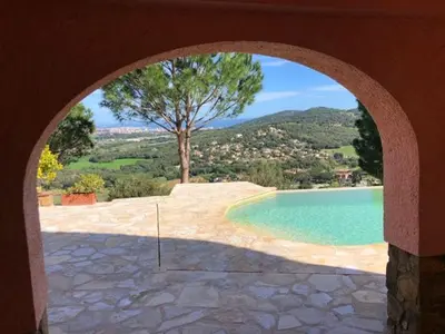 Paisaje cerca de esta villa