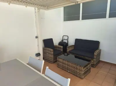 Zona de estar de Roger Apartment 29 Platja d'Aro