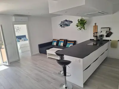 Una cocina o zona de cocina en Roger Apartment 29 Platja d'Aro
