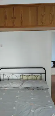Cama o camas de una habitación en Casa céntrica en Girona